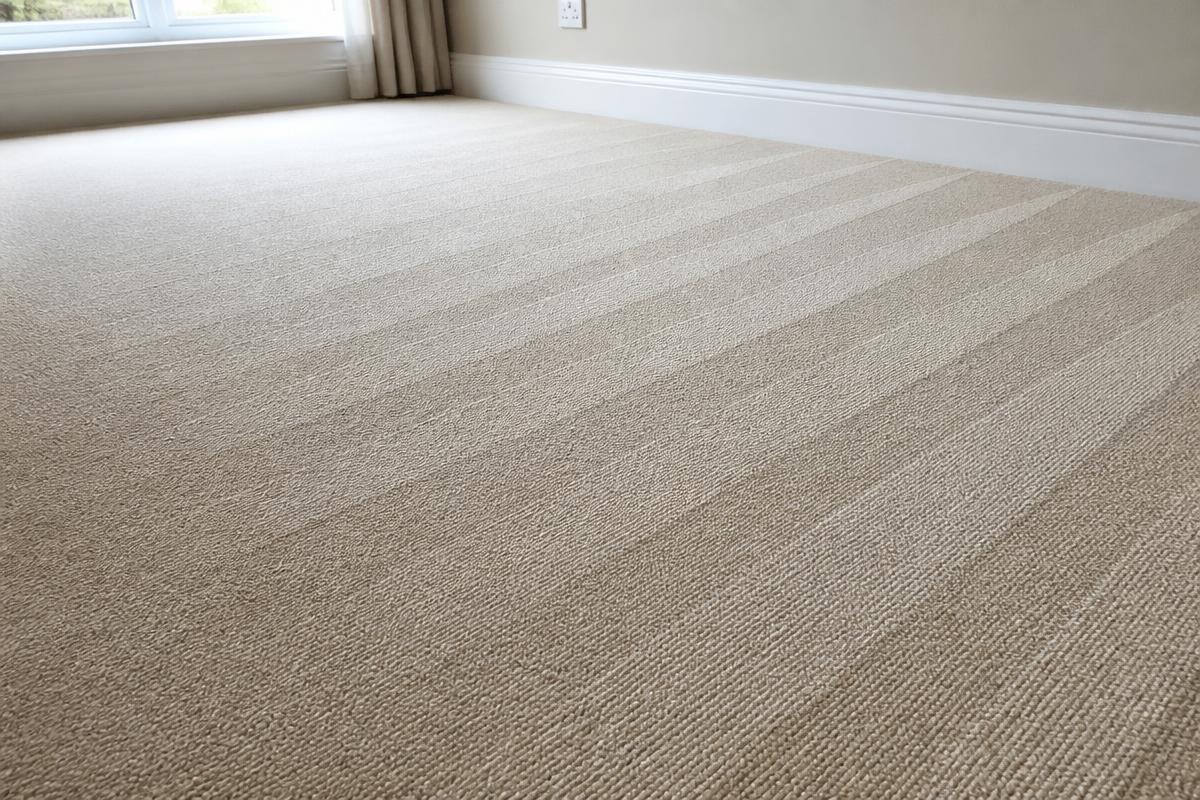 Lounge carpet after cleaning
